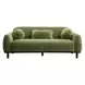 Mellone Olive Green 84" Sofa with Pillows