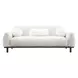 Mellone Oat 84" Sofa with Pillows