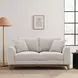 Watton Light Gray 65" Loveseat with Pillows