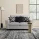 Enea Light Gray 64" Loveseat with Pillows