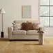 Enea Taupe 64" Loveseat with Pillows