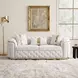 Adelpha Beige 73" Loveseat with Pillows