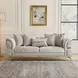 Charlevoix Beige 89" Sofa with Pillows