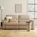 Altamura Taupe Leather 80" Power Reclining Sofa