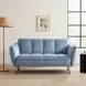 Civellutino Light Blue 64" Loveseat