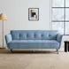 Civellutino Light Blue 80"Sofa