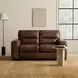 Marsicano Cognac Leather 70" Loveseat