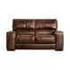 Marsicano Cognac Leather 70" Loveseat