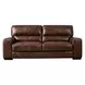 Marsicano Cognac Leather 86" Sofa