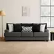 Loughlin Gun Metal 98" Sofa