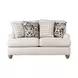 Mossley Ivory 65" Performance Fabric Loveseat