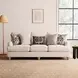 Mossley Ivory 93" Performance Fabric Sofa