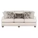 Mossley Ivory 93" Performance Fabric Sofa