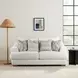 Moorpark Off White 84" Loveseat