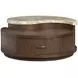 Mcpherson Burnt Umber Round Cocktail Table