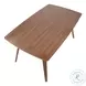 Folia Walnut Wood Dining Table