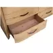 Laramie Honey Wheat 6 Drawer Dresser with Rectangular Mirror