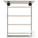 Tarrant White Queen Panel Bed