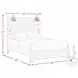 Tarrant White Queen Panel Bed