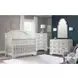 Foundry White Dove Arch Top Convertible Standard Crib