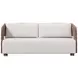 Maldives White Performance Fabric Outdoor 72" Sofa