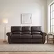 Foxborough Dark Brown 84" Sofa