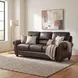 Foxborough Dark Brown 84" Sofa