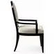 Boulevard Beige Upholstered Arm Chair Set of 2