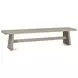 Acadia Oat 79" Dining Bench