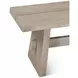 Acadia Oat 79" Dining Bench
