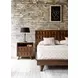 Lisbon Royal Brown Queen Platform Bed