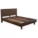 Lisbon Royal Brown King Platform Bed