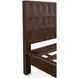 Lisbon Royal Brown King Platform Bed