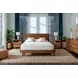 Lisbon Royal Brown King Platform Bed