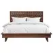 Lisbon Royal Brown King Platform Bed