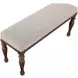 Joanna Brown 44" Upholstered Bench
