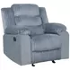 Willow Gray Living Room Set with Dual Recliner