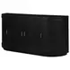Nicola Black 4 Door Sideboard