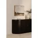 Nicola Black 4 Door Sideboard