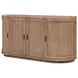 Nicola Natural 4 Door Sideboard
