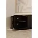 Nicola Black 4 Door Media Cabinet