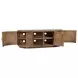 Nicola Natural 4 Door Media Cabinet