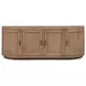 Nicola Natural 4 Door Media Cabinet
