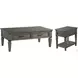 Foundry Brushed Pewter 70" Media Console