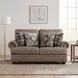 Franklin Mushroom Brown 72" Loveseat