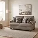 Franklin Mushroom Brown 72" Loveseat