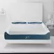 X-1 White And Blue Twin Edge Mattress