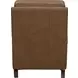Fremont Hillwood Toffee Leather Push Thru The Arms Recliner