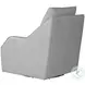 Asterwyn Steamboat Ice Leather Swivel Accent Chair