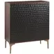 Vallarta Brown and Gray 2 Door Bar Cabinet